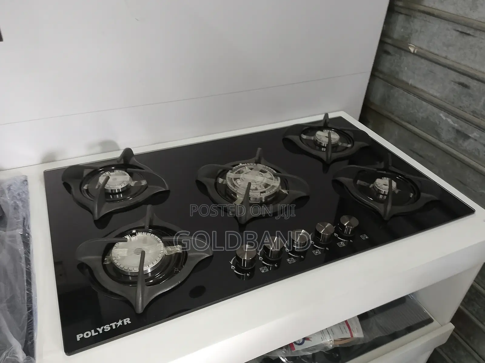 Extra Neat Polystar 5 Burner Inbuilt Gashob Pv-Ba8705agps
