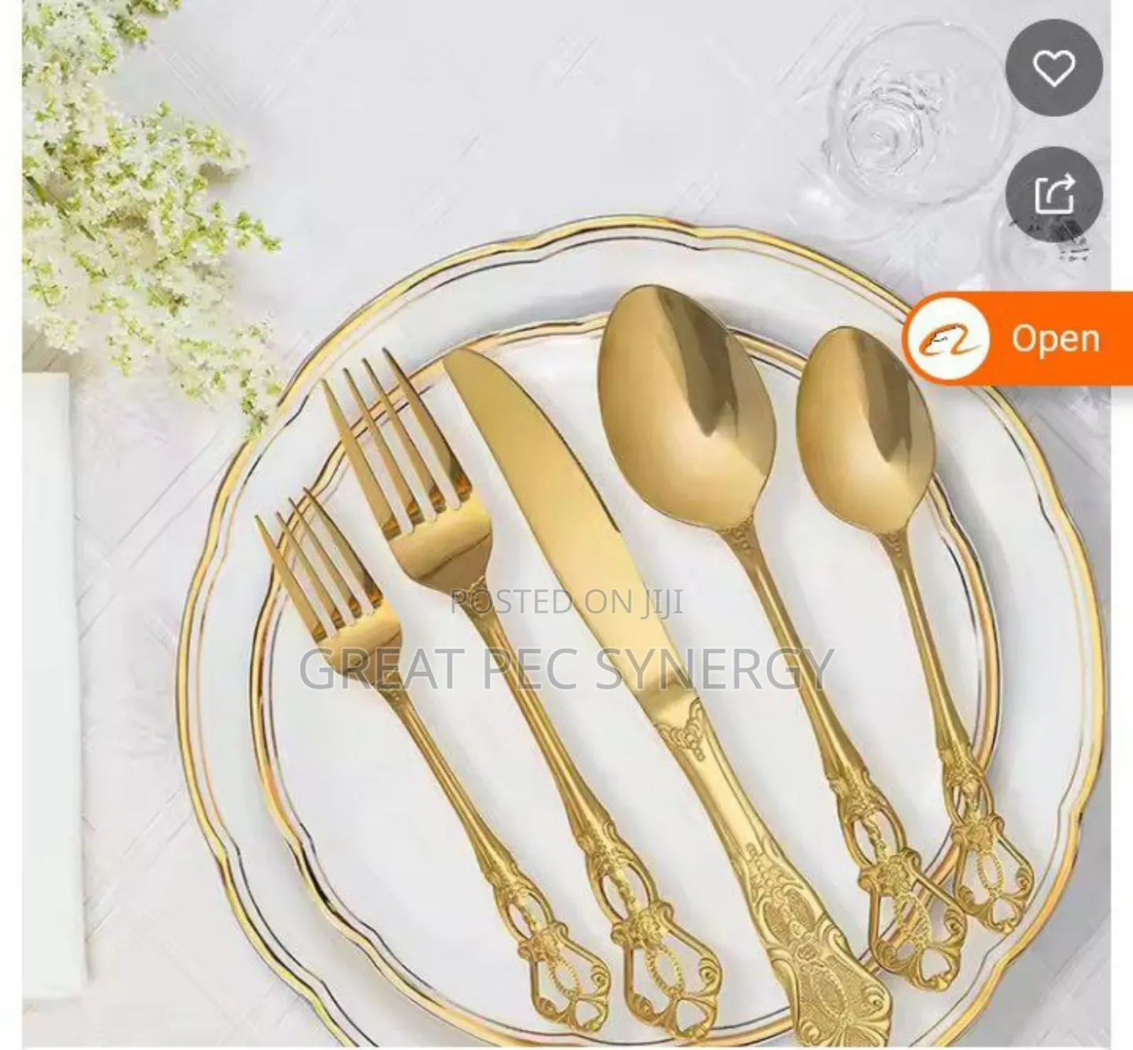 24 Pieces Big Box Designer Spoon