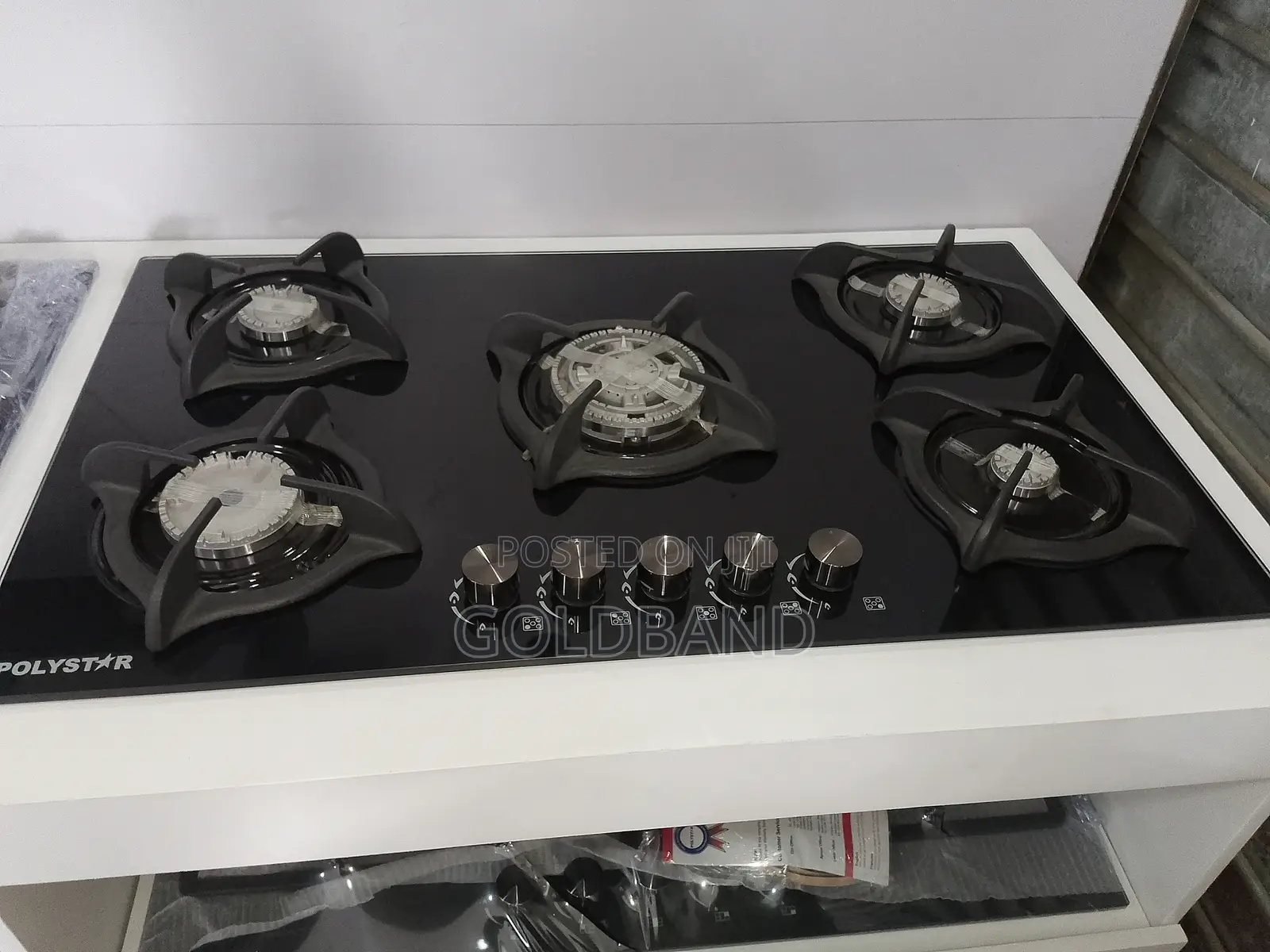Super Affordable Polystar 5 Burner Inbuilt Gas Pv-Ba8705agps