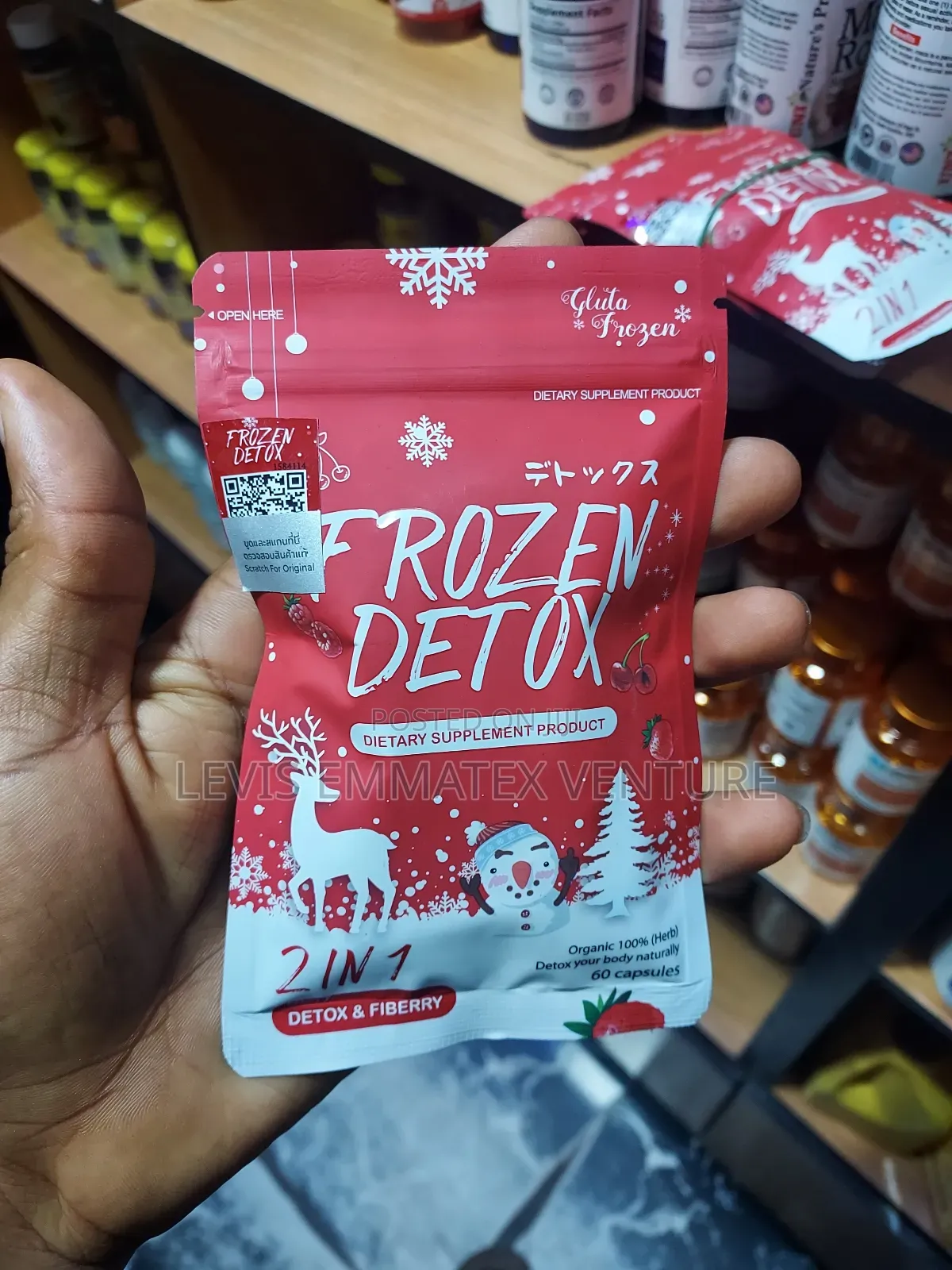 Frozen Detox-Skin Beauty Supplement