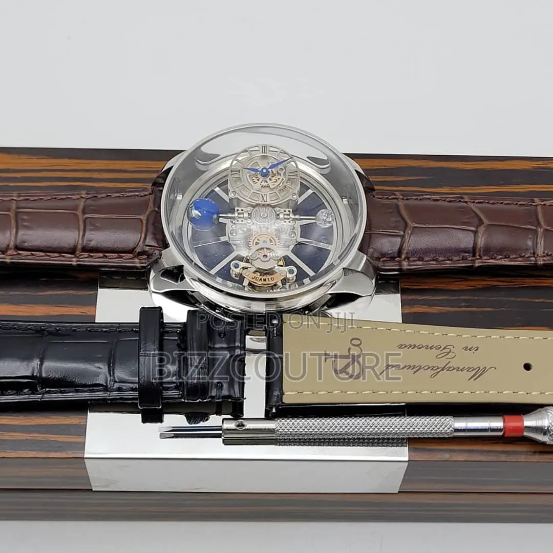 Original Jaco Co Mechanical Color Selection Leather Watch