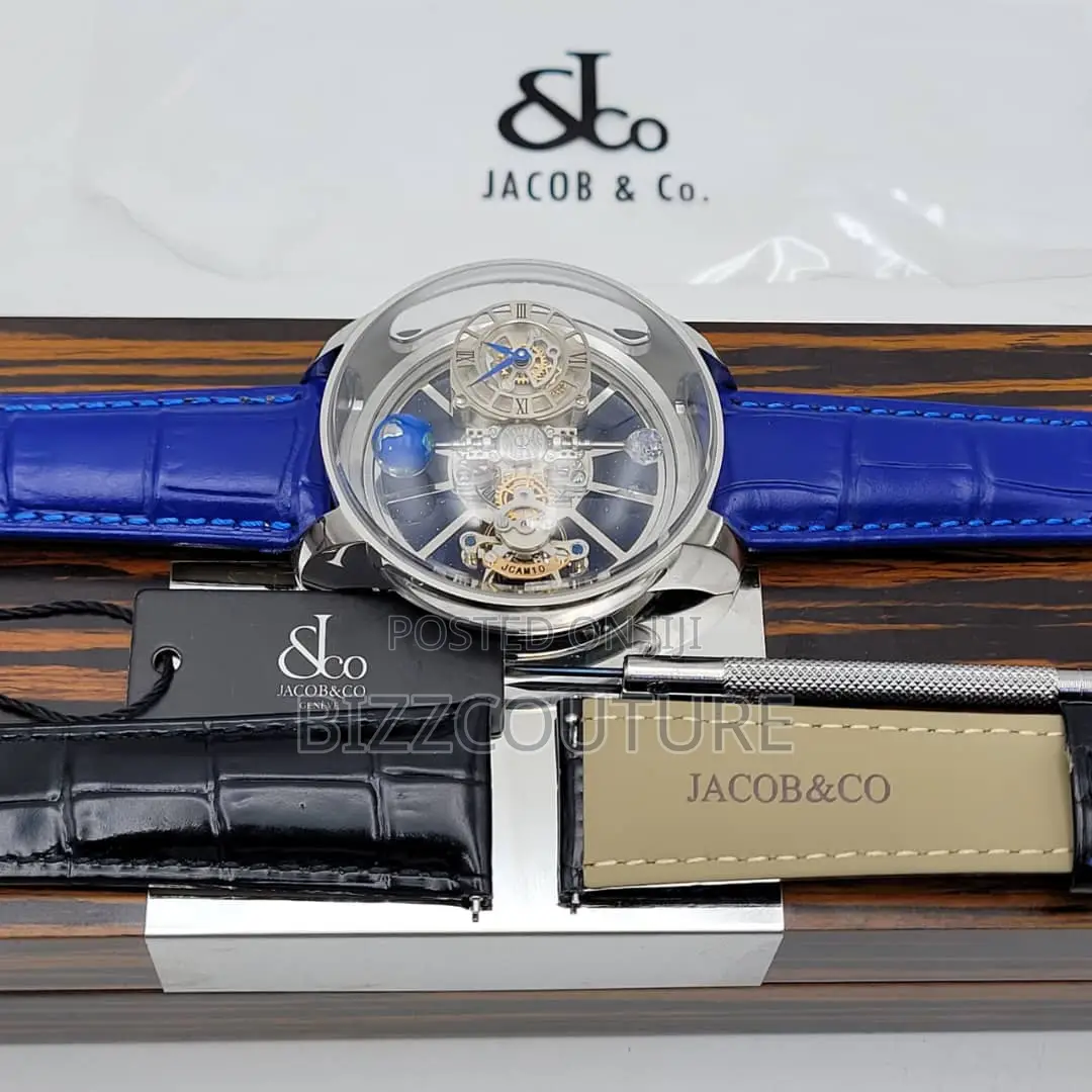 Original Jaco Co Mechanical Color Selection Leather Watch