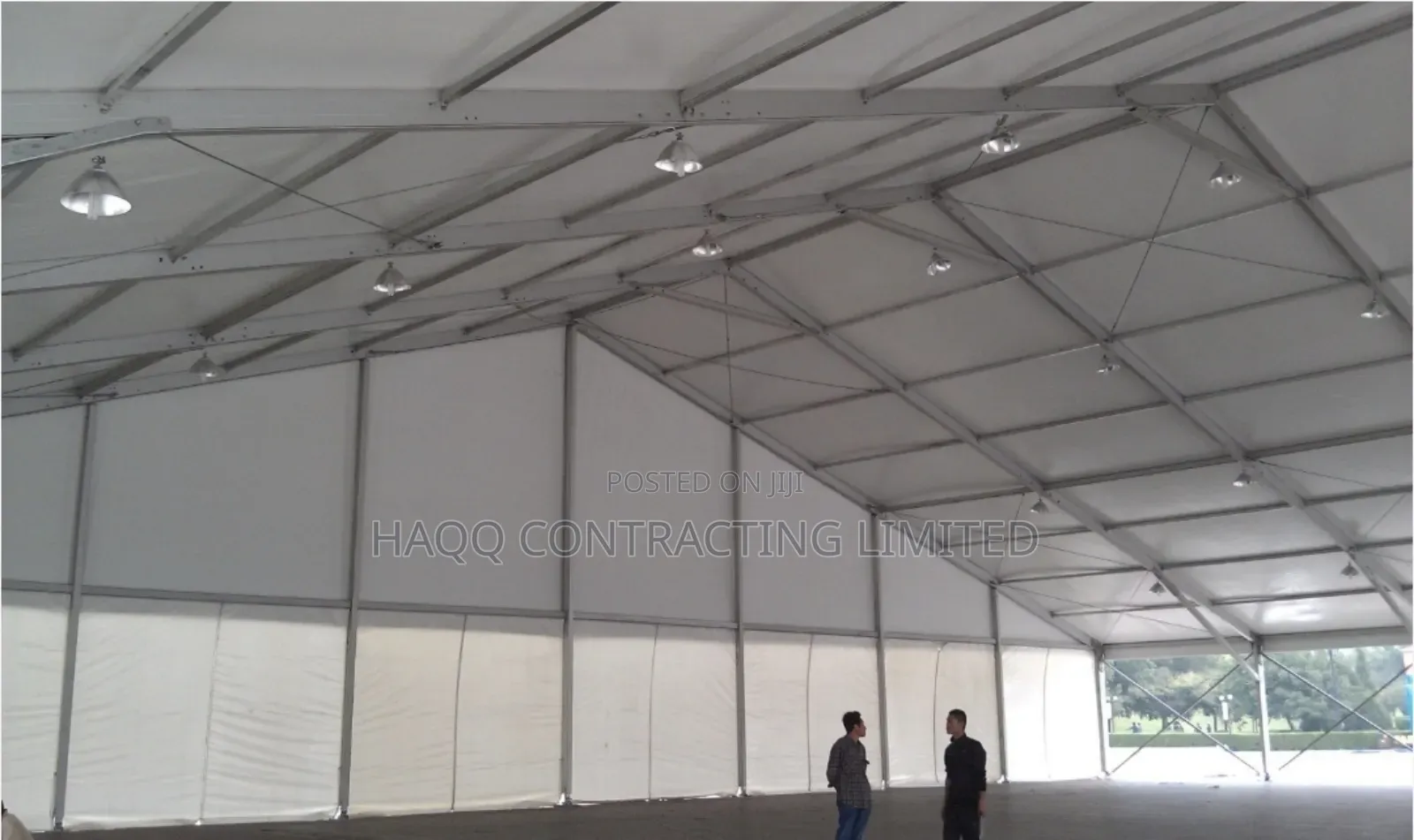 White Aluminum Hanger Tent for Temporary Warehouse,We Build!