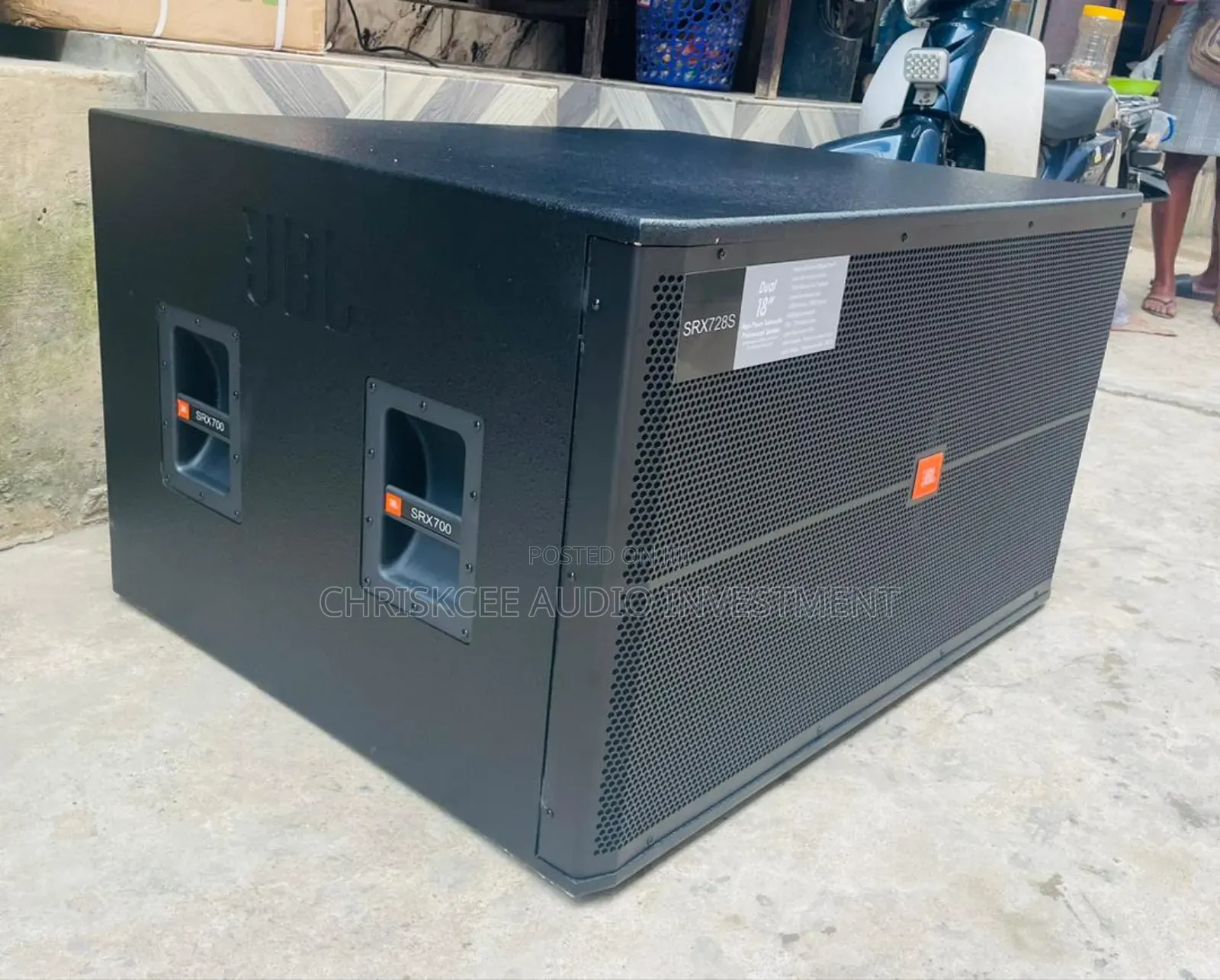 JBL Srx728 Pro Double 18" Subwoofer -Pair