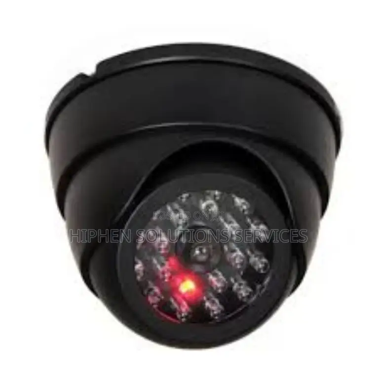 CCTV Camera With Flashing Red LED Light for Office and Home