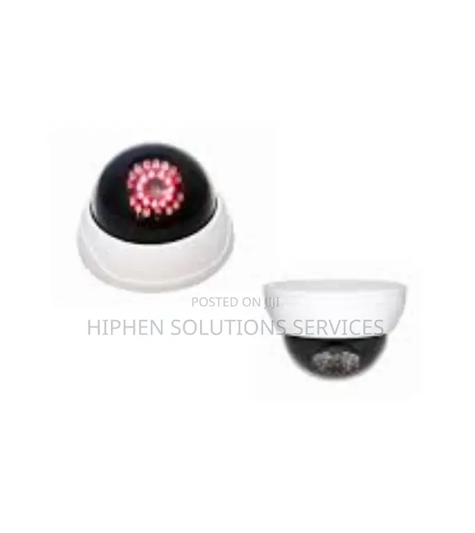 Dummy Dome Camera With Red LED Light for Home, Business