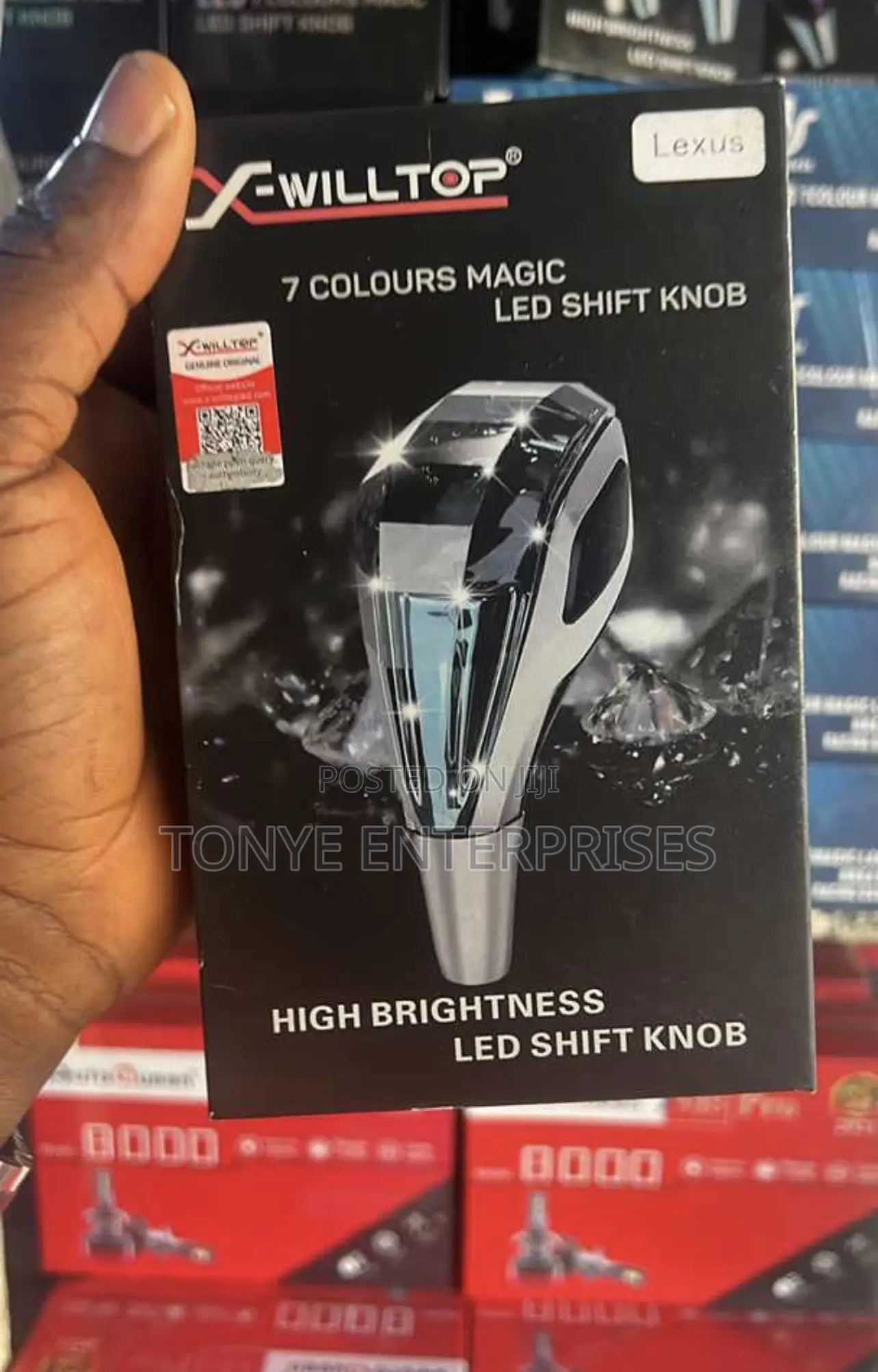 Glass Gear Knob