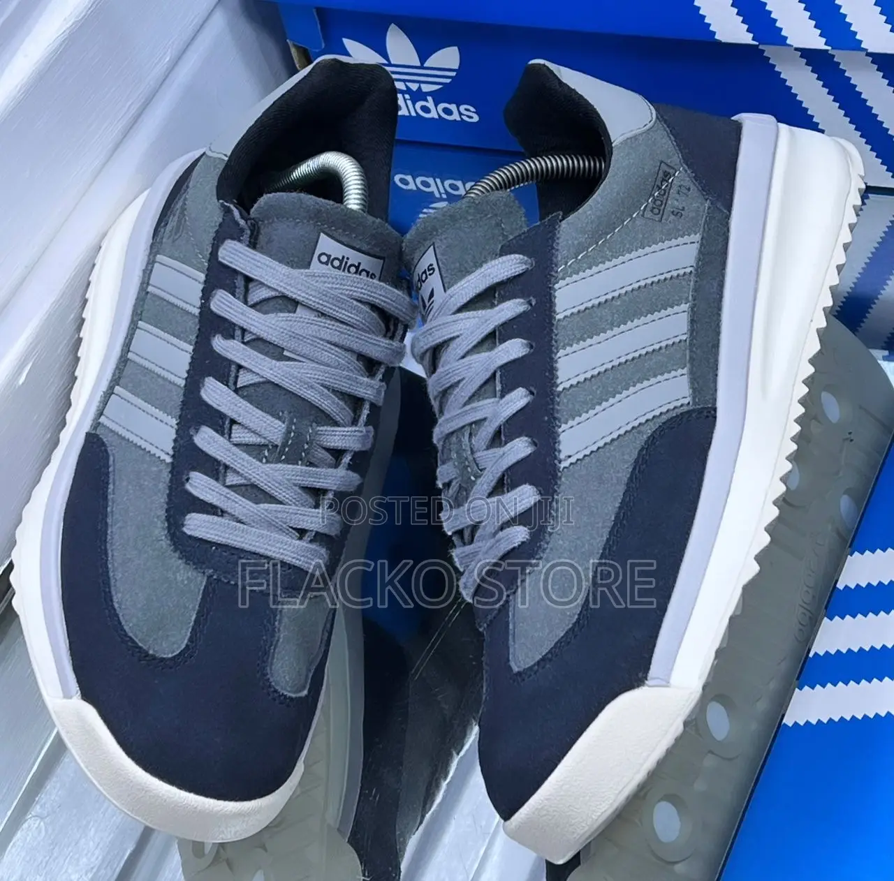 Original Adidas Sl 72 Rtn Crystal Sneakers