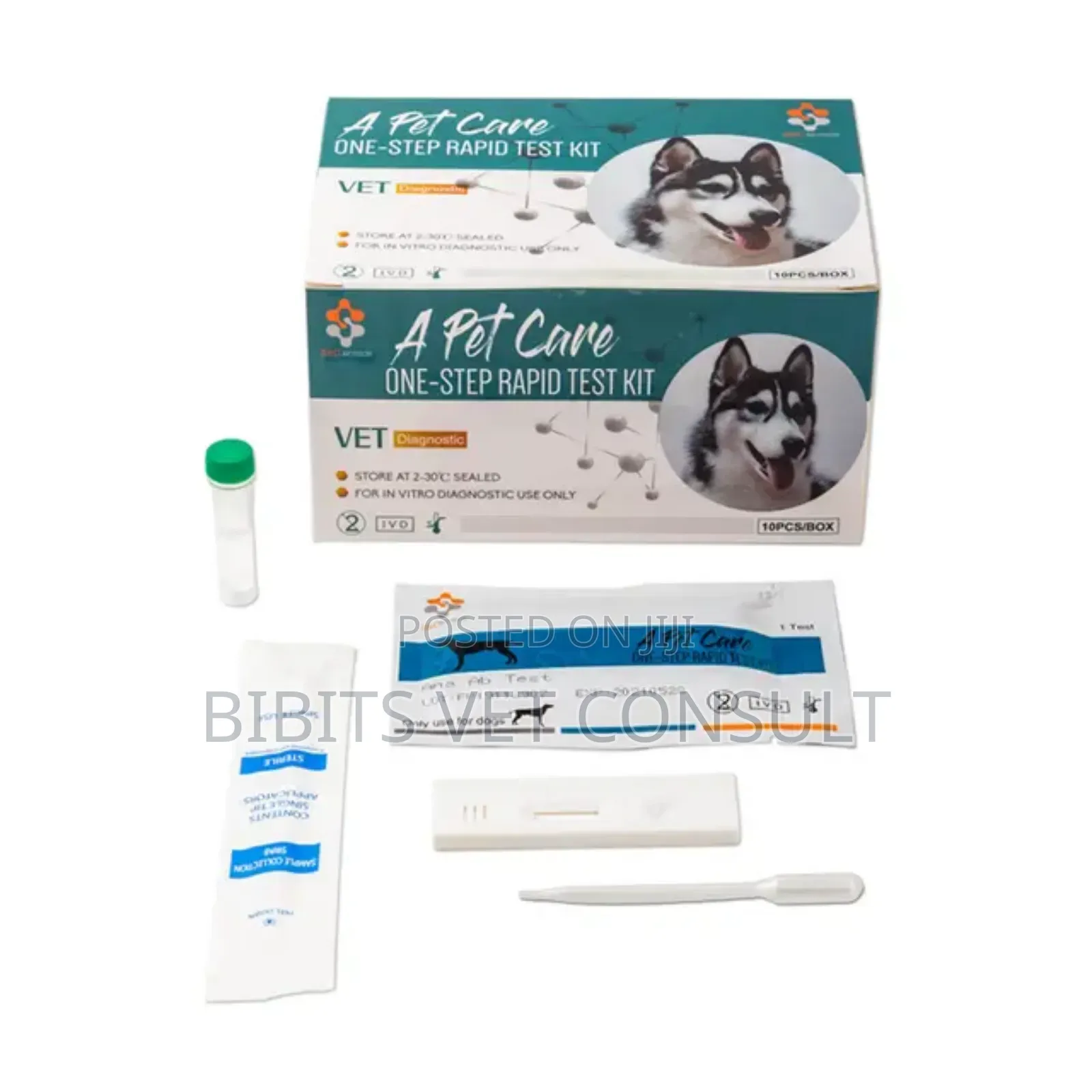 Canine Parvovirus/Pregnancy/Distemper/Leptospirosis/Rabies Test Kit