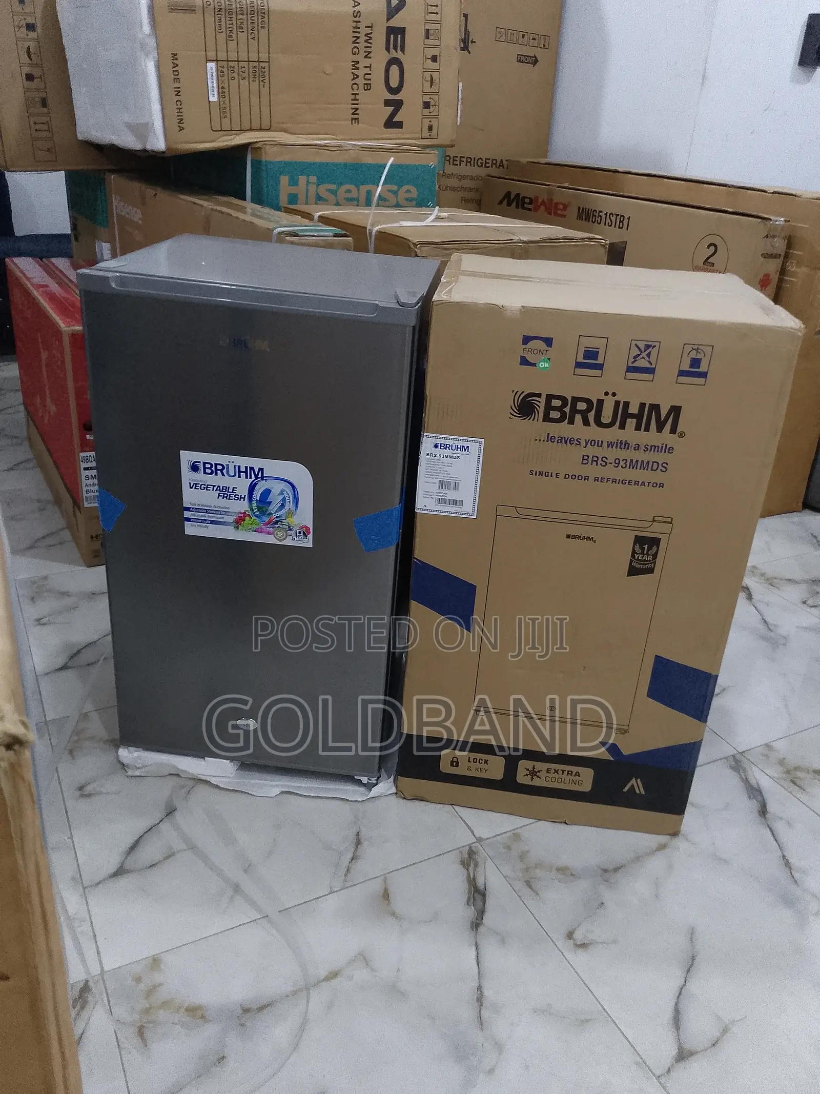 The Best 93L Bruhm Refrigerator "Brs-93mmds"
