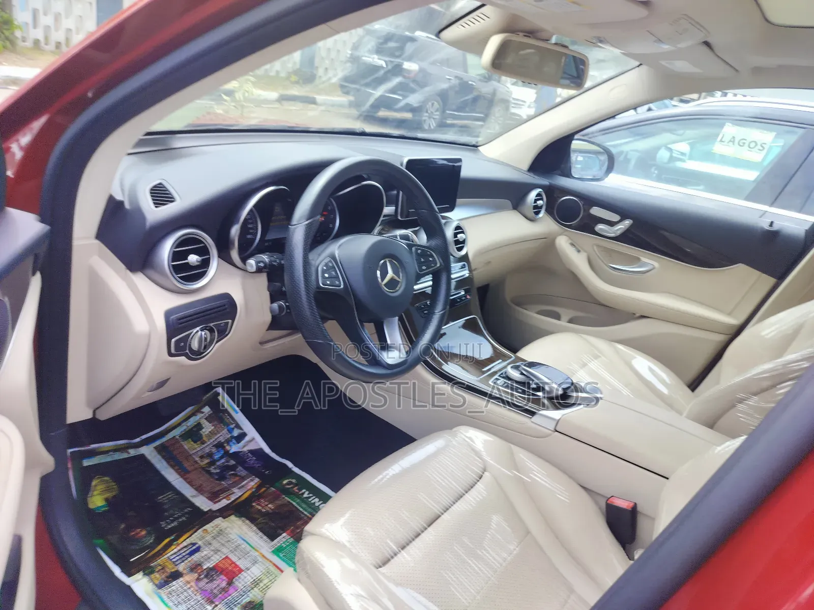 Mercedes-Benz GLC-Class 2017 Burgundy