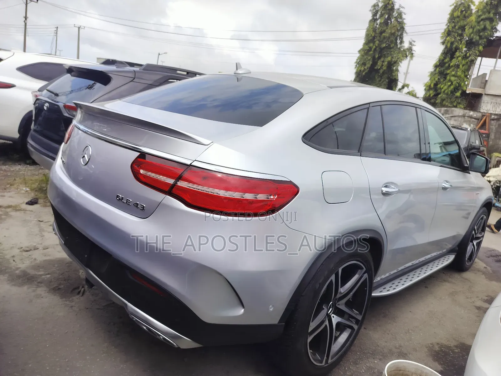 Mercedes-Benz GLE-Class AMG GLE 43 4MATIC 2018 Silver
