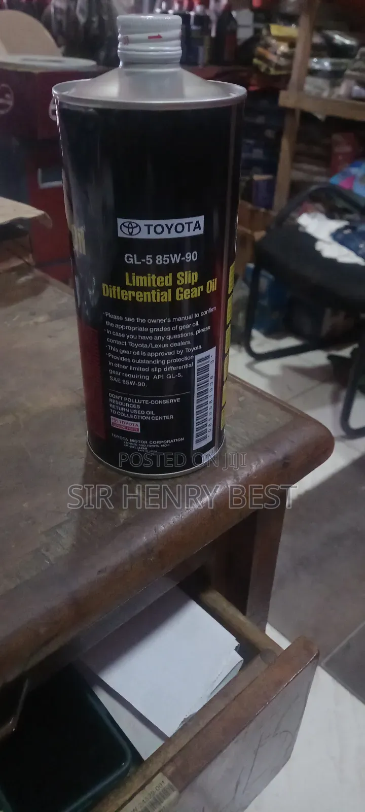 Differential Gear Oil Gl-5 85w-90