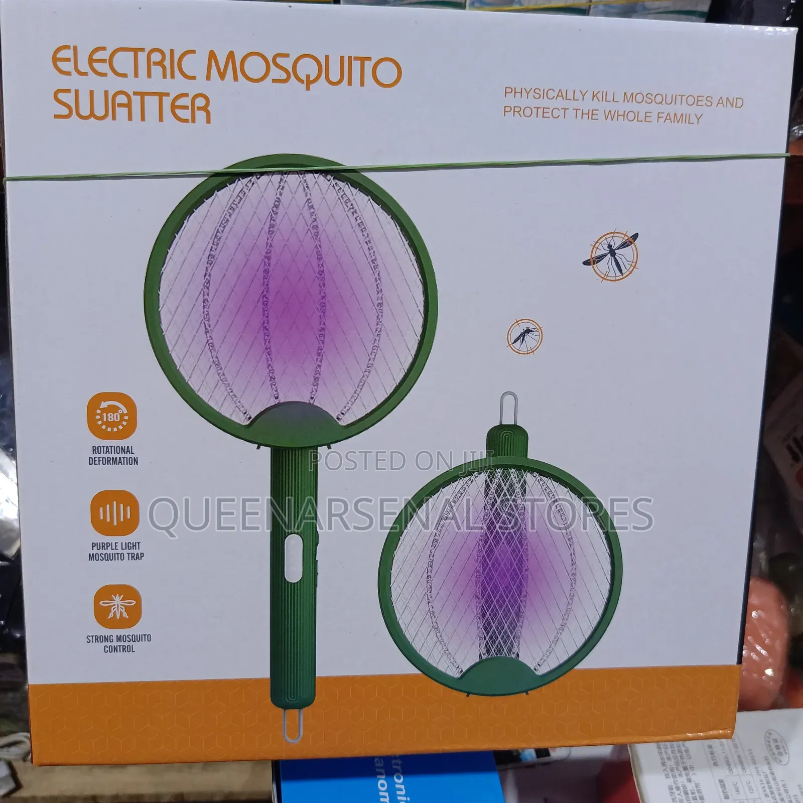 Foldable Electric Mosquito Swatter