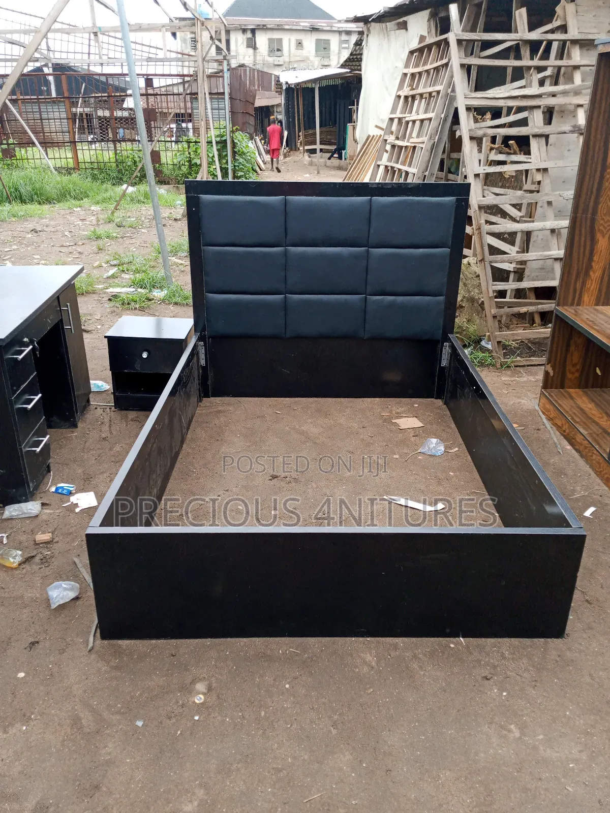 Bed Frame Cabinet
