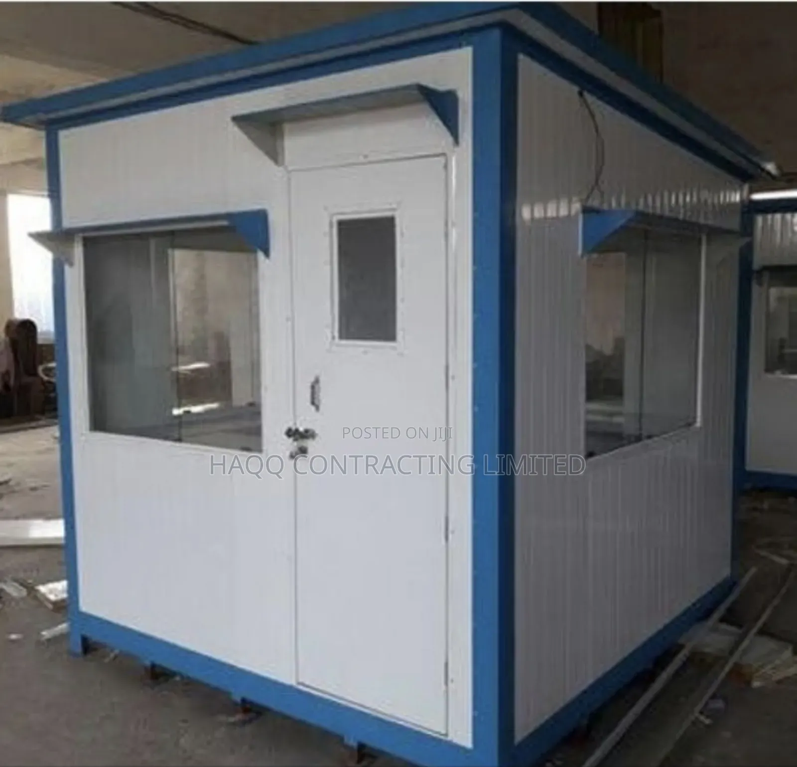 Steel Frame Rectangular Portacabin for Office