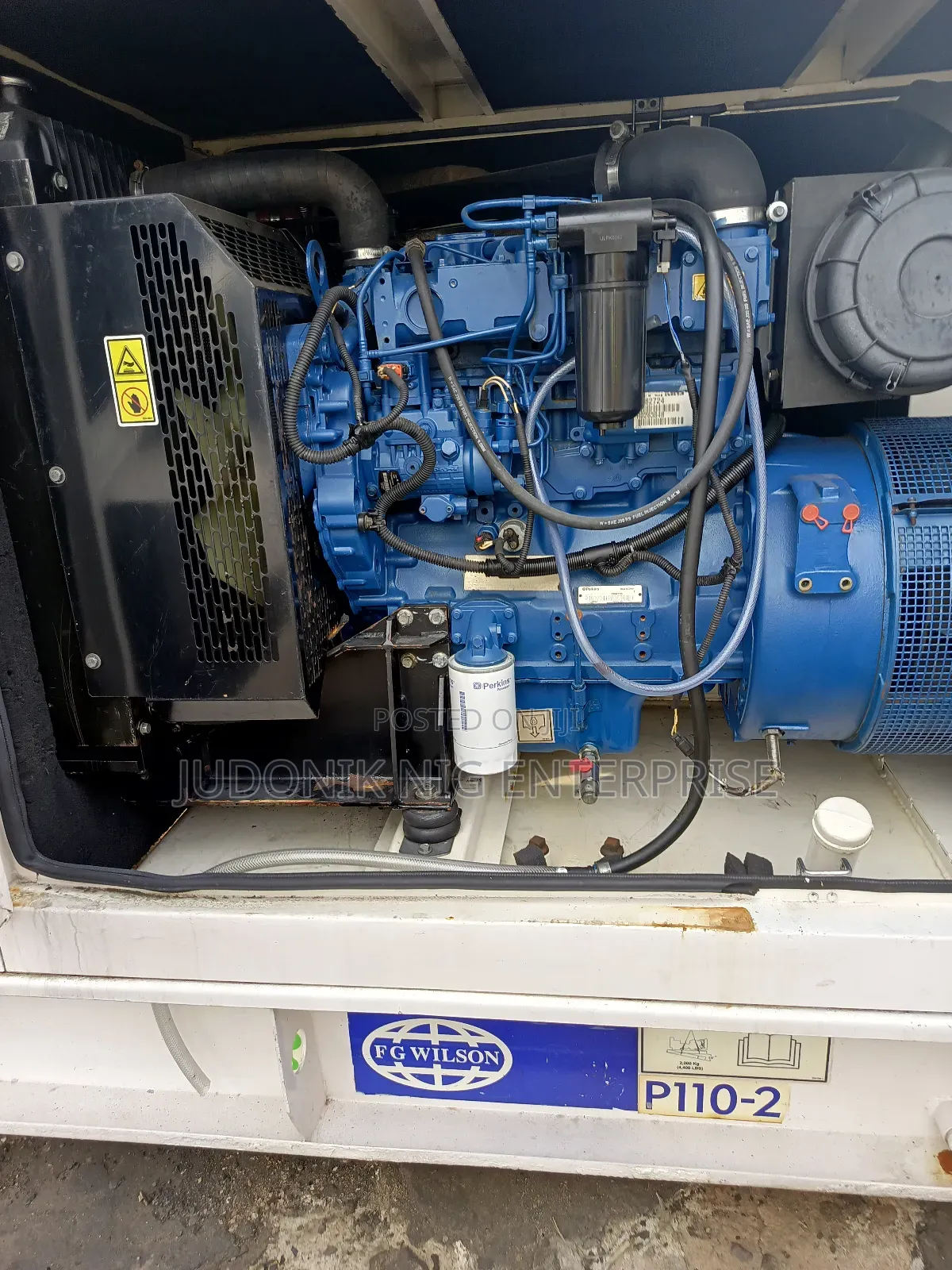 100kva Ecoplus 4cylinder Perkins