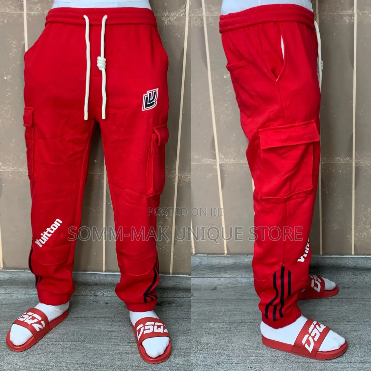 Mens Trousers Casual Trendy Combat Sport Pants Jogger