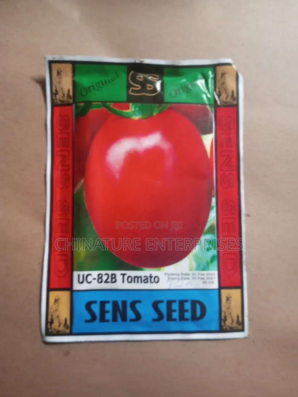 Tomato Planting Seeds Packet