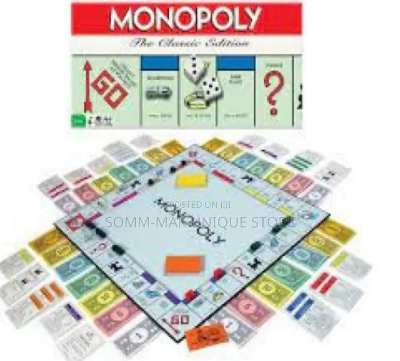 Games Monopoly Classical English - Standard Classic Monopoly