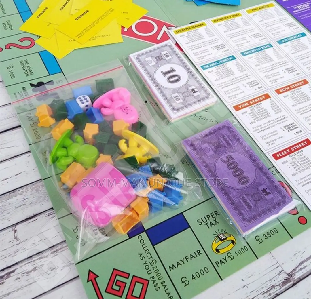 Games Monopoly Classical English - Standard Classic Monopoly
