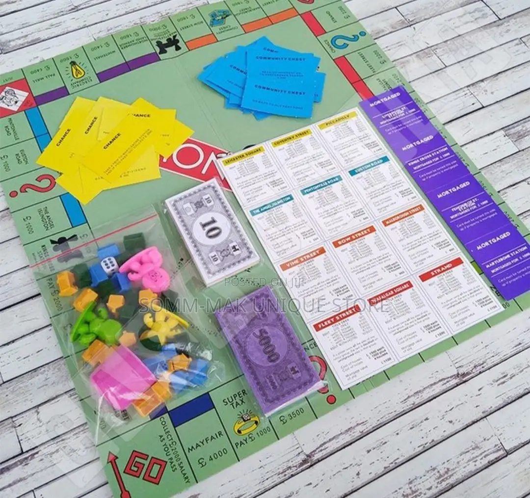 Games Monopoly Classical English - Standard Classic Monopoly