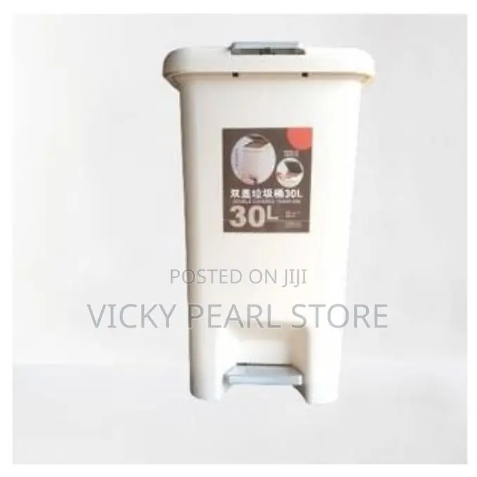 30L - Pedal Bin Living Room Kitchen Trash Can