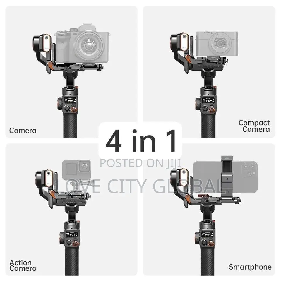 MT2 Kit 3-axis Gimbal Hohem Isteady Universal Stabilizer