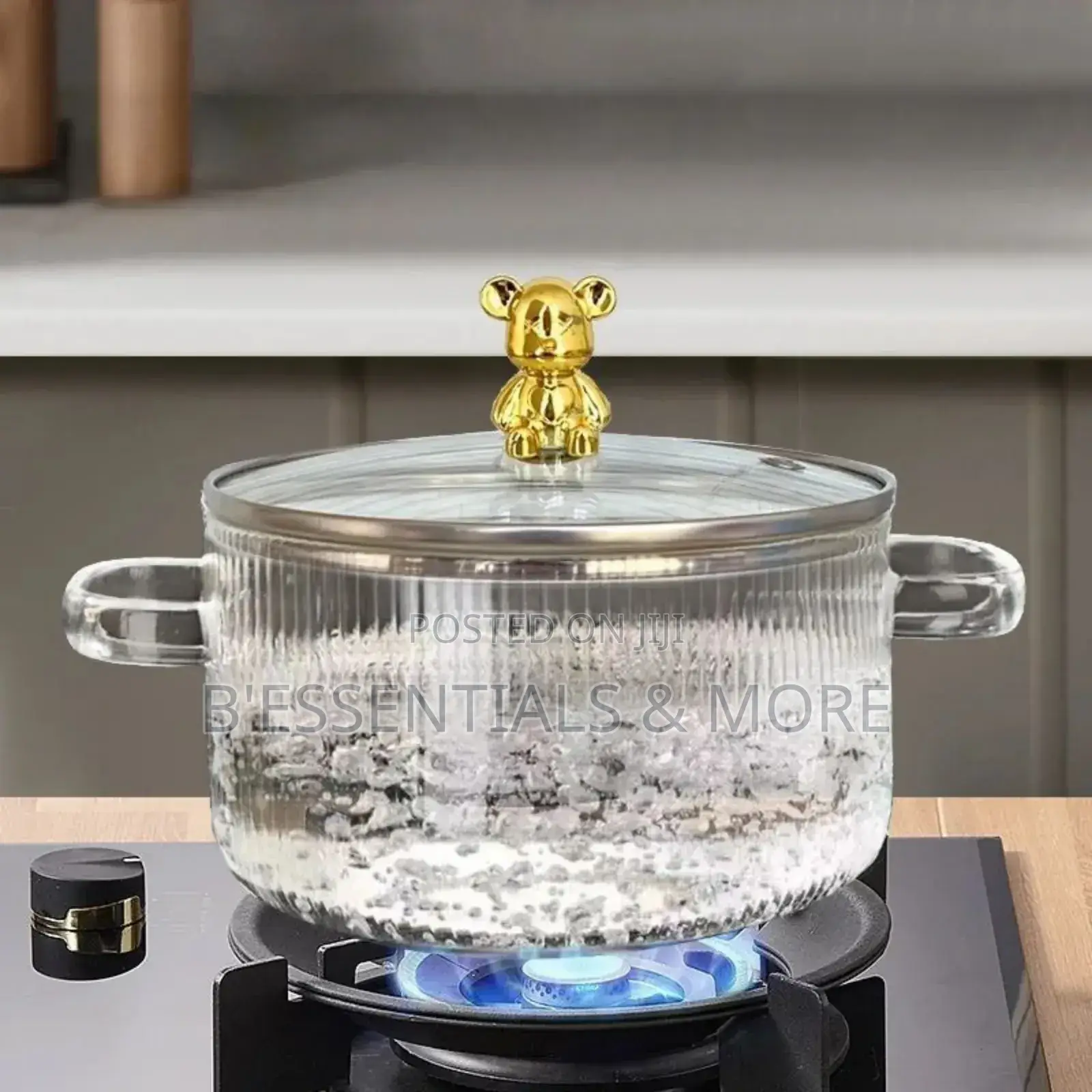 1.3litres Glass Cooking Pot