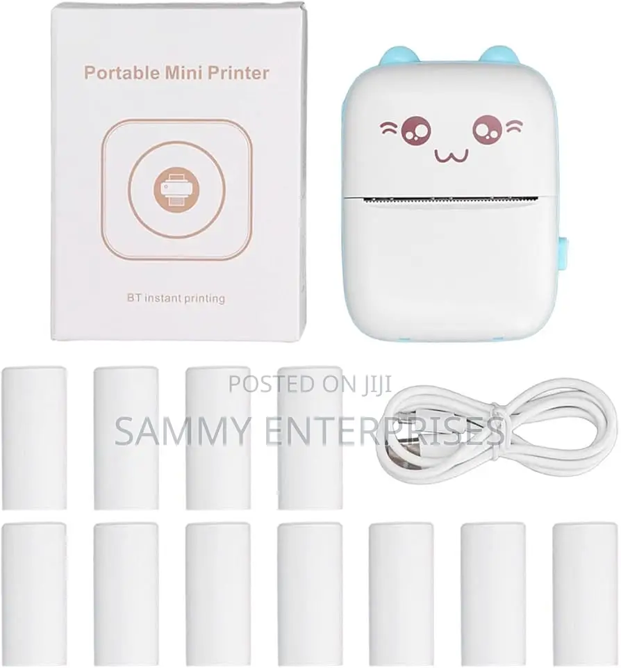 Mini Printer With Accessories