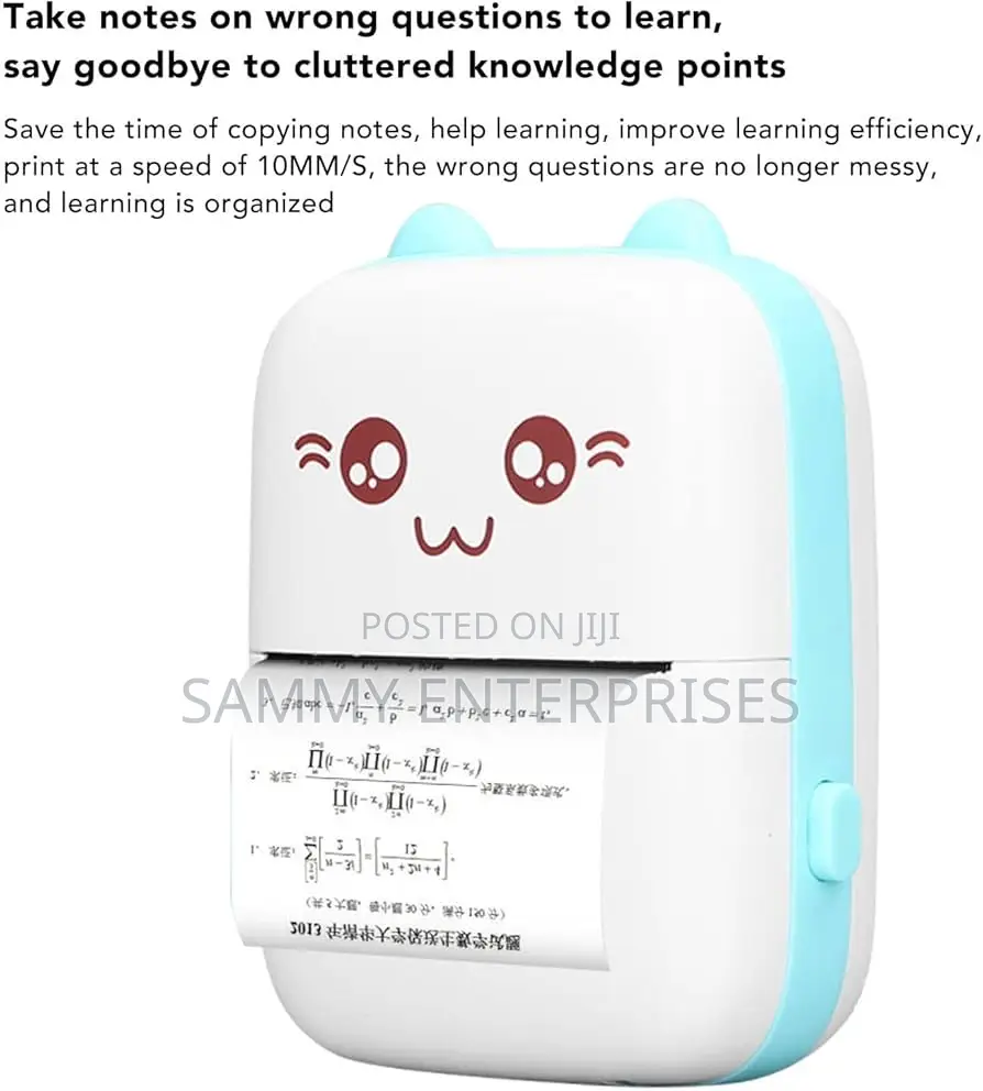 Mini Printer With Accessories