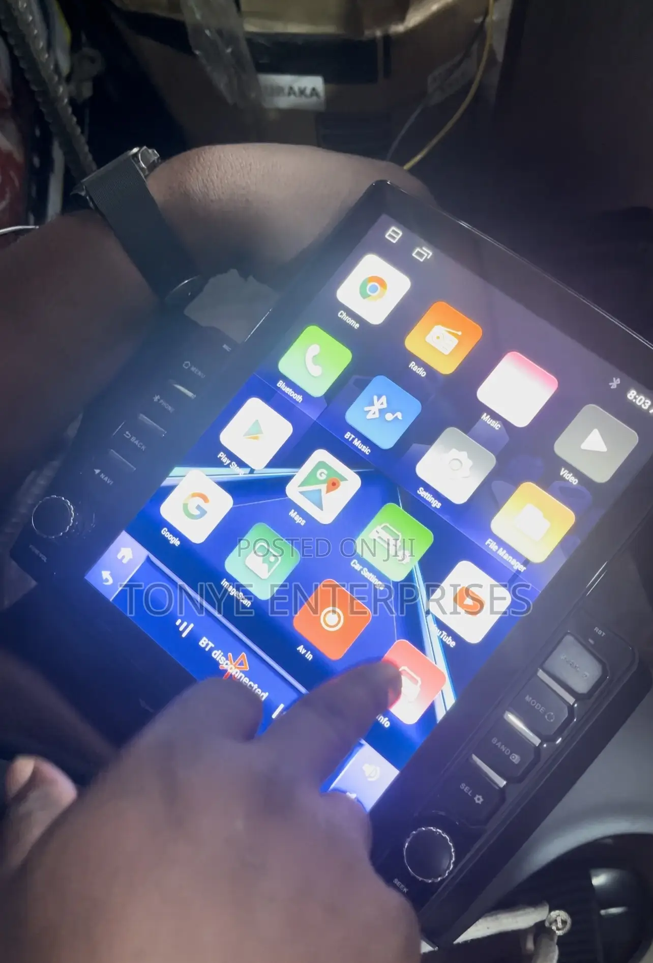 Lexus ES 330 Semi Tesla Android Screen