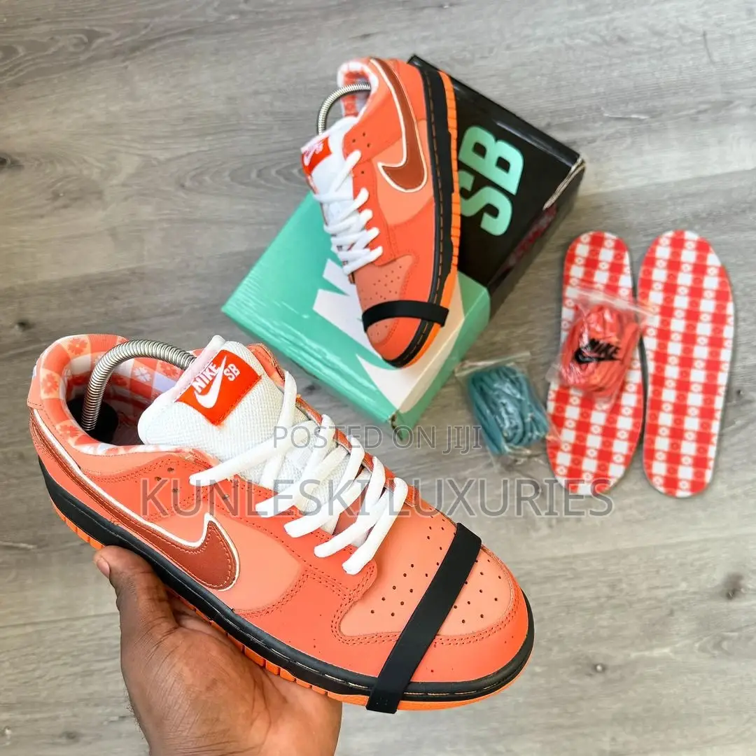 Concepts X Nike SB Dunk Low Pro Lobster Series Sneakers
