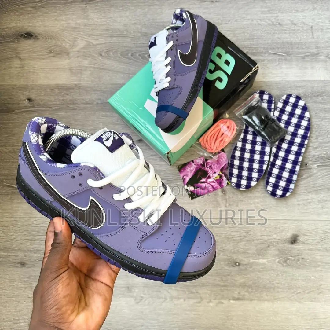 Concepts X Nike SB Dunk Low Pro Lobster Series Sneakers