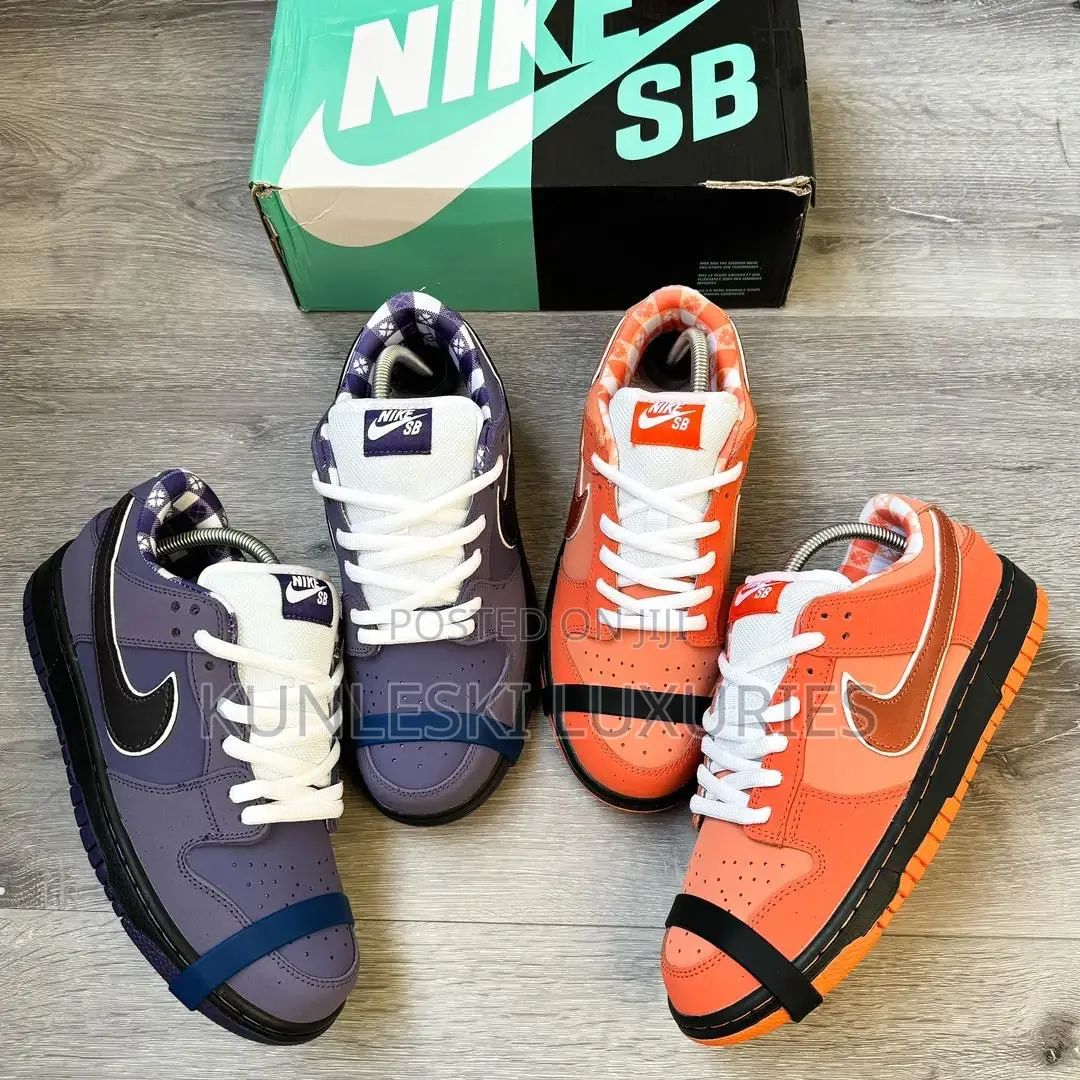 Concepts X Nike SB Dunk Low Pro Lobster Series Sneakers