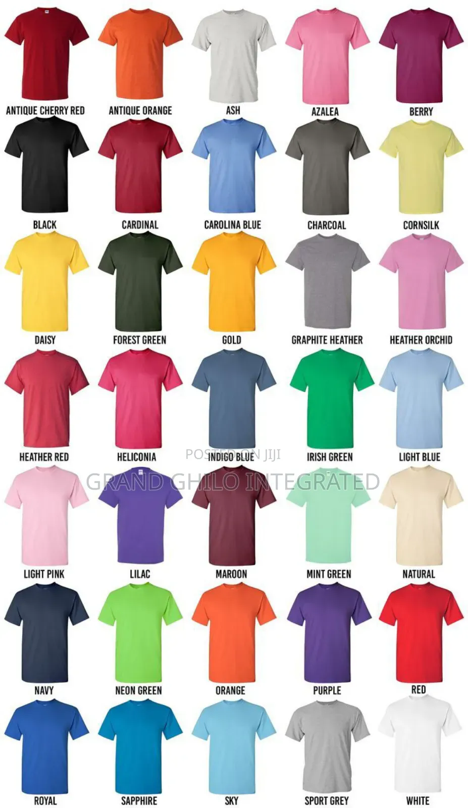 Hot Selling Quality Plain T-Shirt