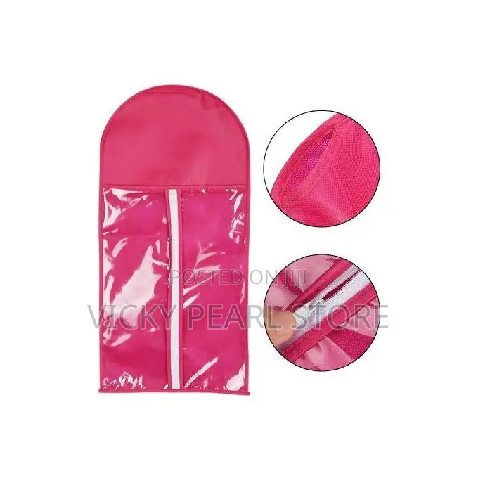 Portable Hair Extensions Package Suit Case Wig Storage Bag