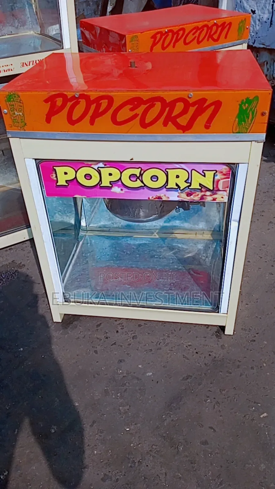 Gas Popcorn Machine