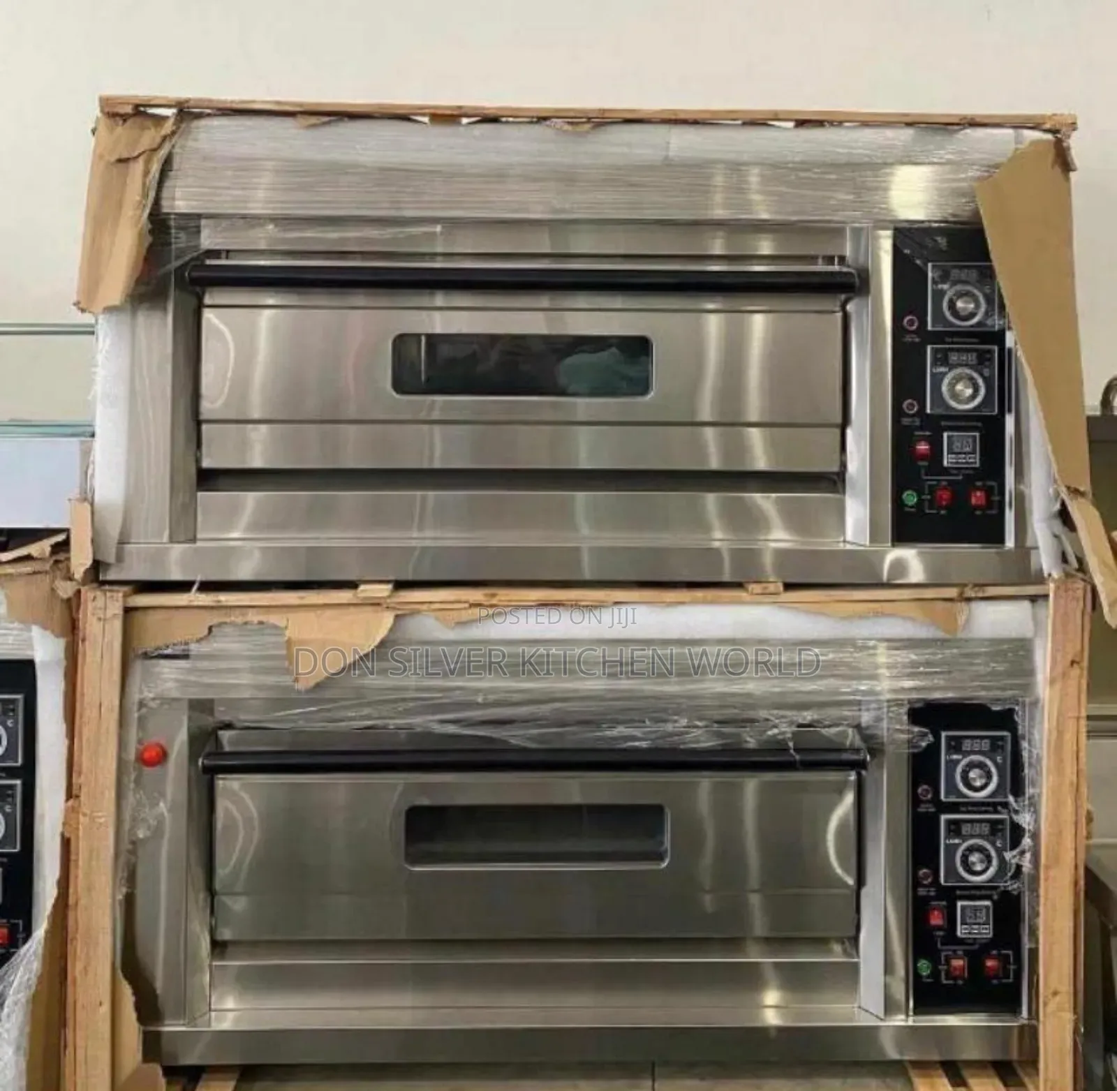 Two Trays Gas Oven One Deck