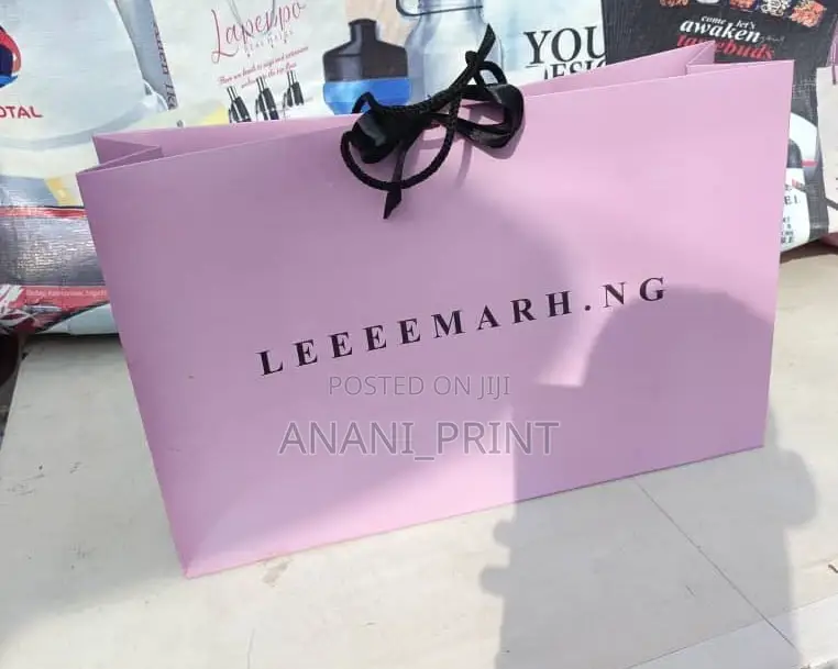 Premium Carrier Bag With Ribbon