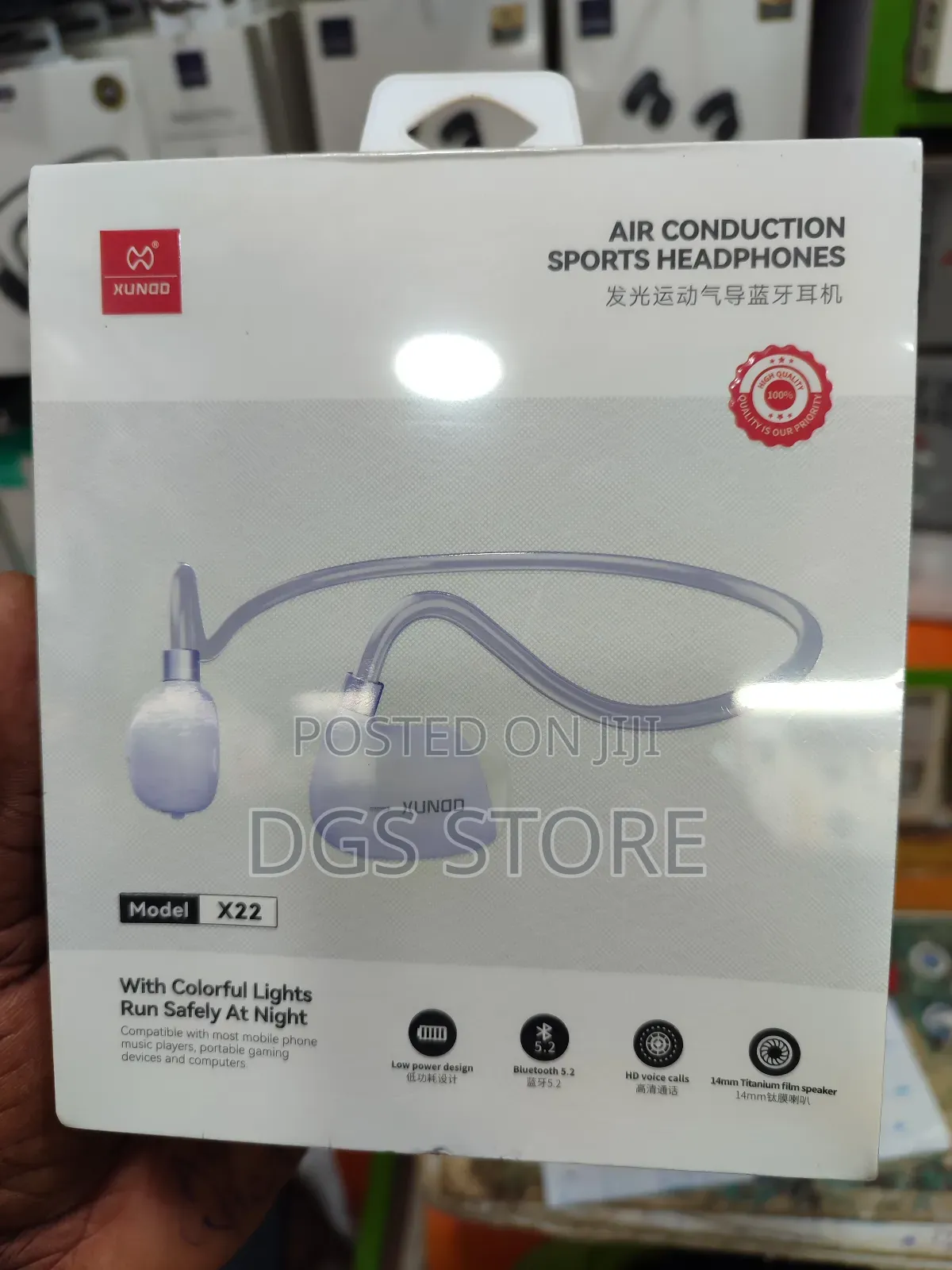 Xundd X22 Air Conduction Sport Bluetooth Headphone