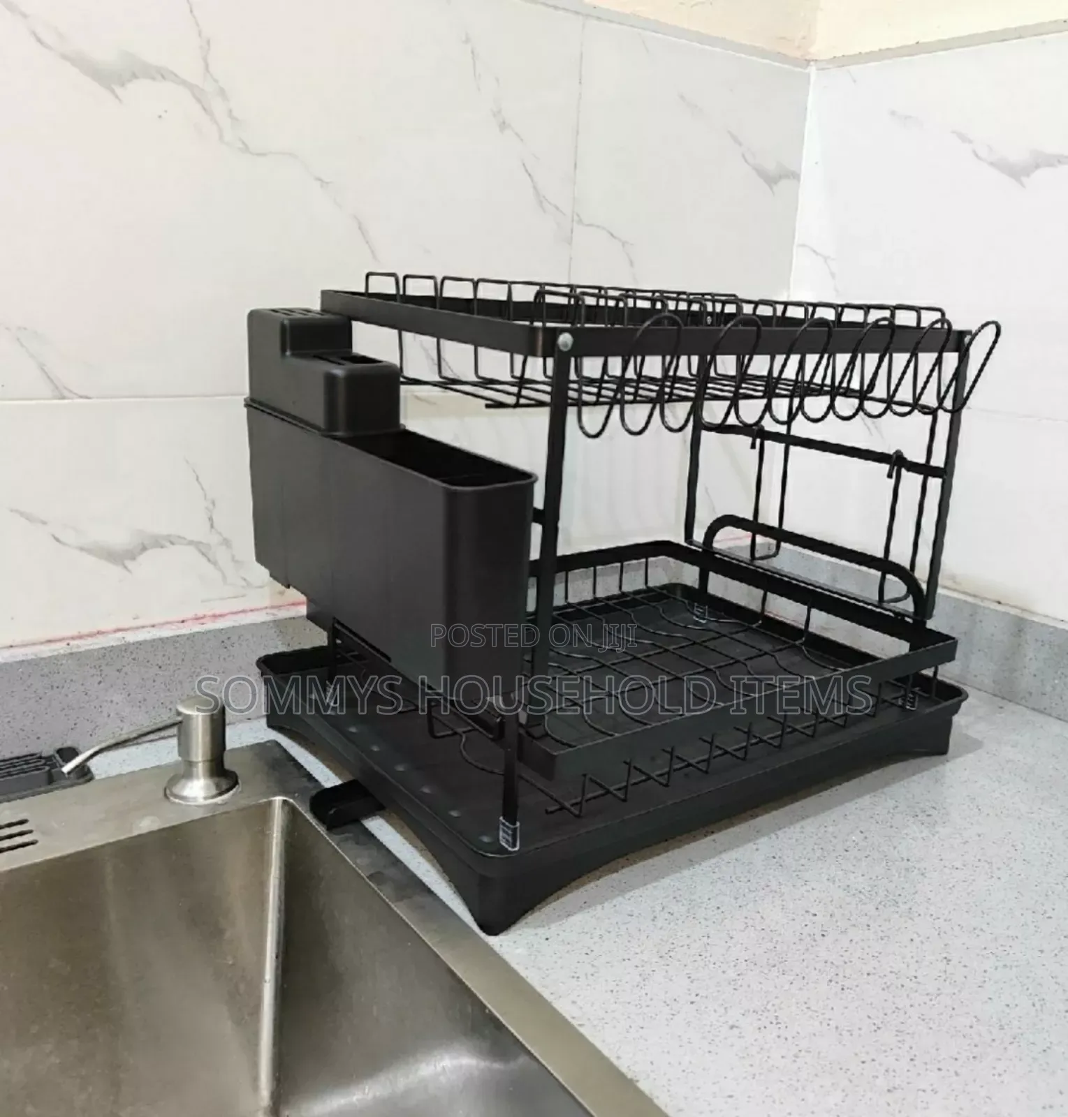 2tier Plate Draining Rack
