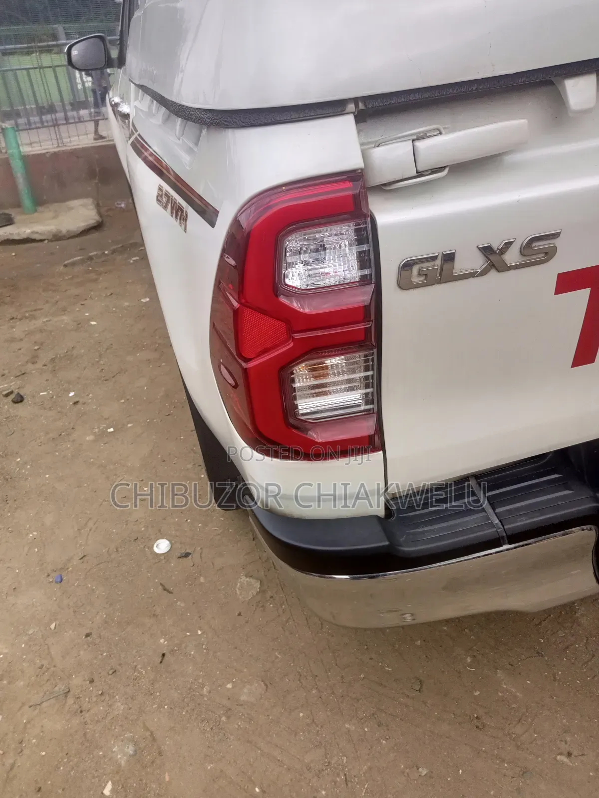 Backreal Lamp Cover Hilux Back 2015 2016 2017 2018 2019 2020