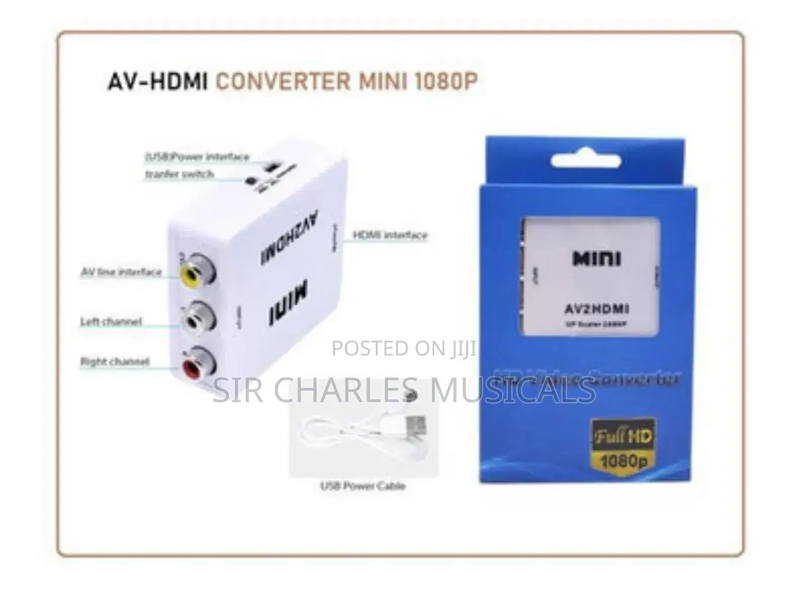 Original Mini HDMI2AV Converter