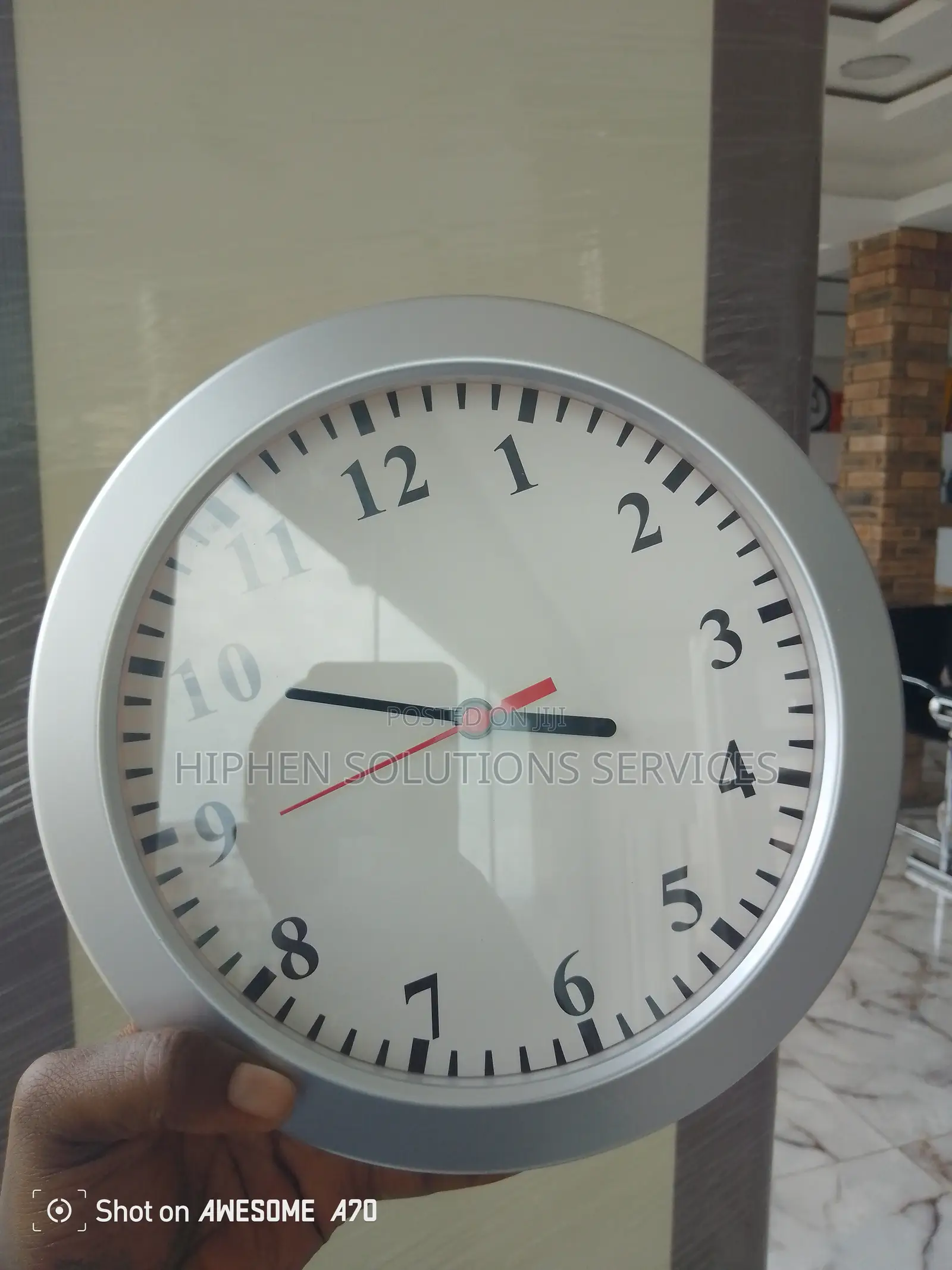 Spy Camera Clock for School Home Hospital Office