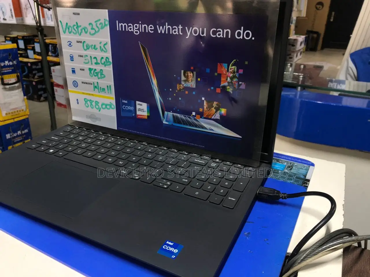 New Laptop Dell Vostro 3500 8GB Intel Core I7 SSD 500GB