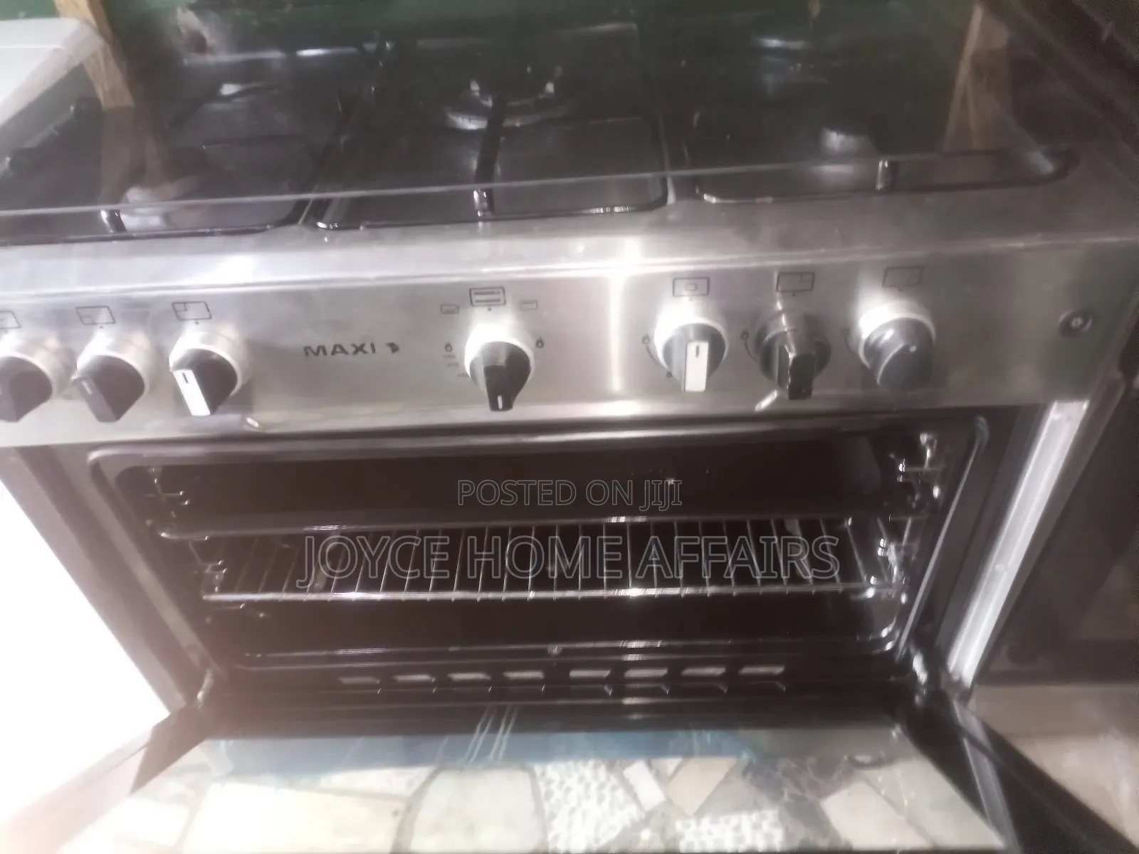 5 Burners Standing Gas Cooker Maxi