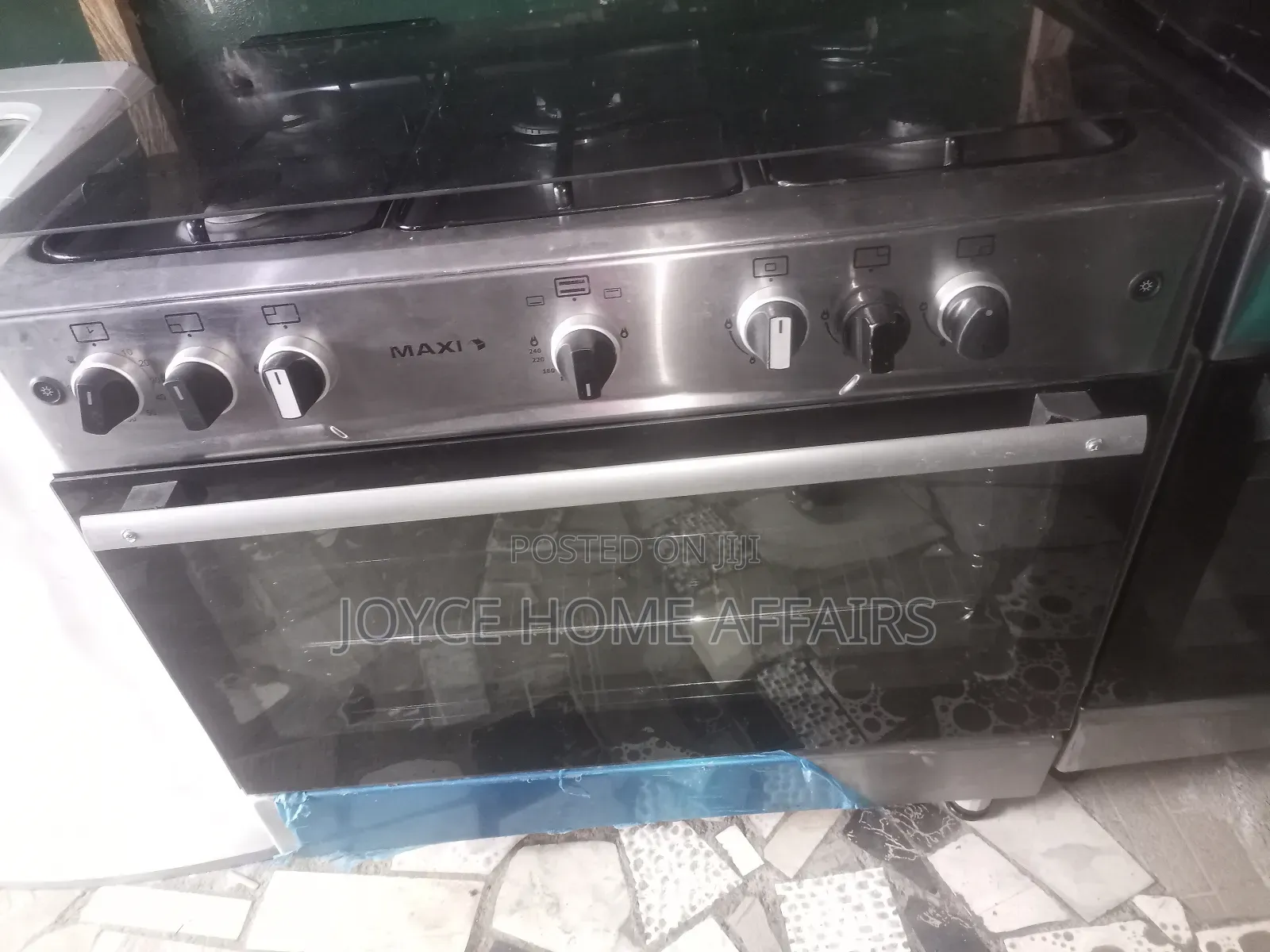 5 Burners Standing Gas Cooker Maxi