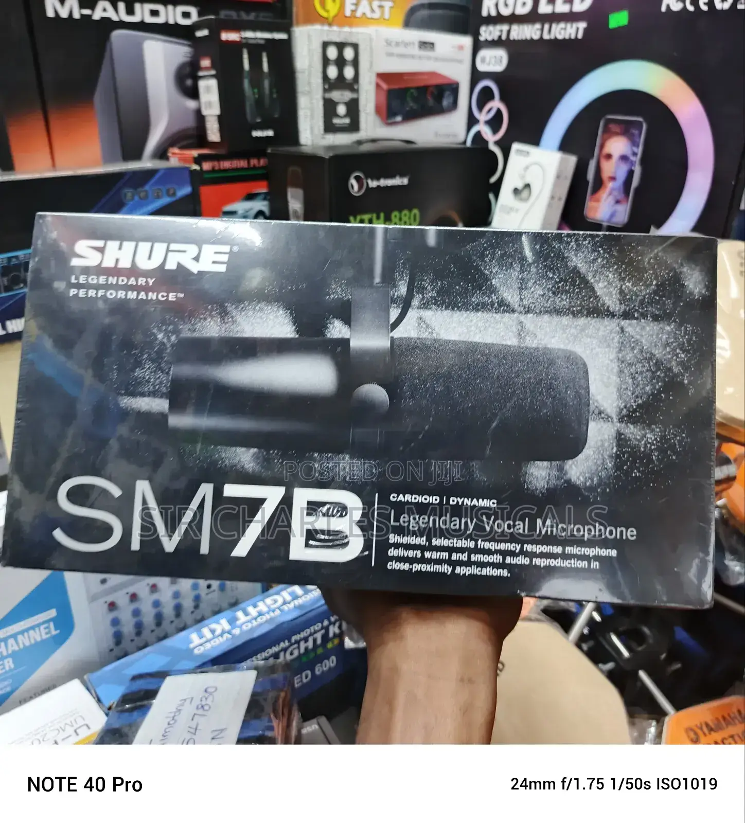 Original Shure Sm7b Dynamicpodcast Microphone