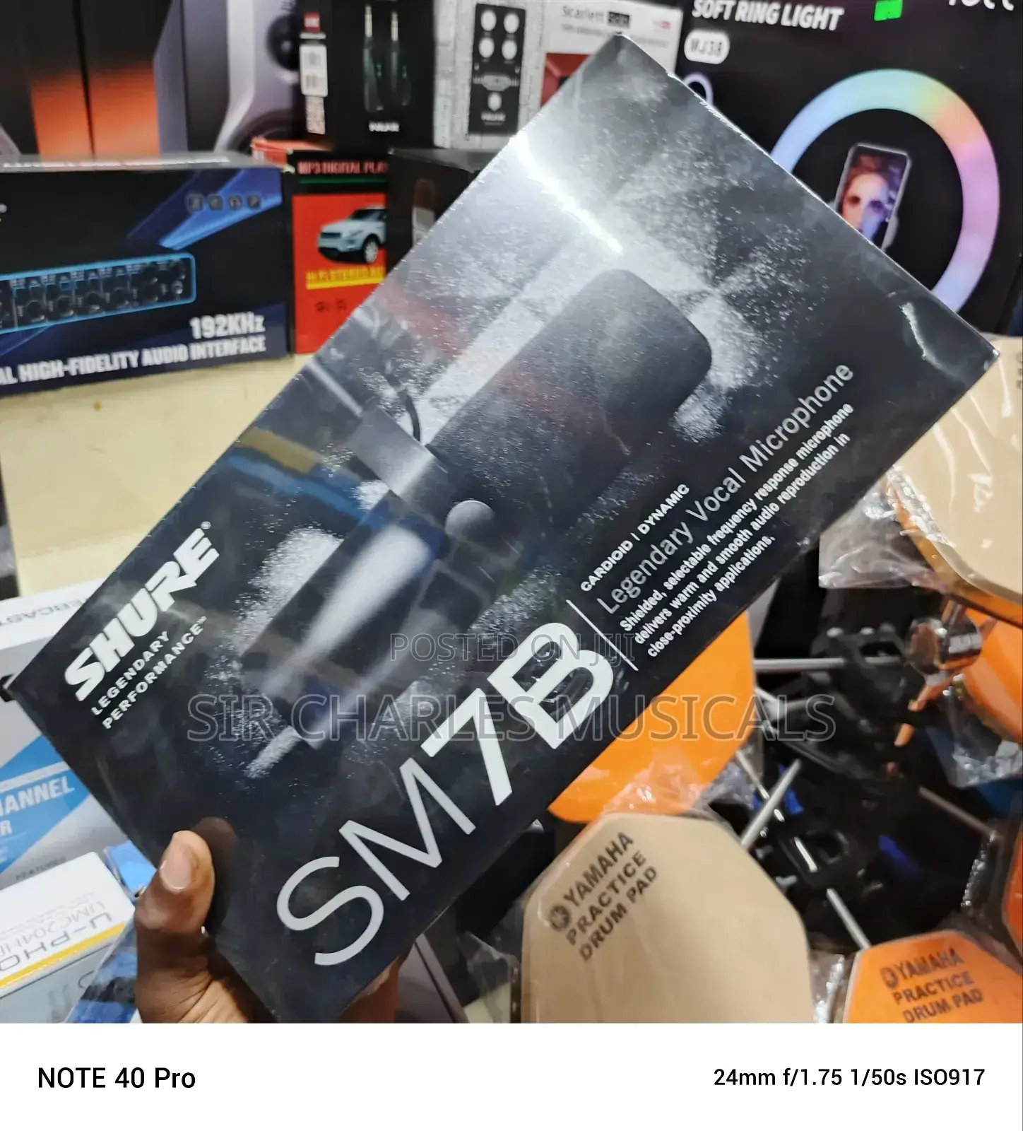 Original Shure Sm7b Dynamicpodcast Microphone